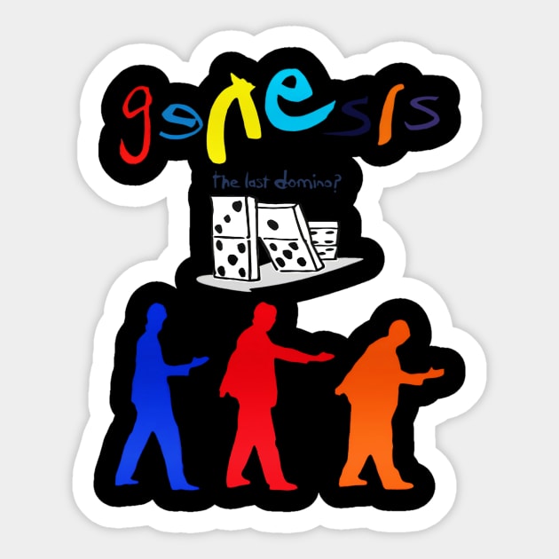 domino retro genesis Sticker by Man Gun podcast